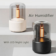 Atmosphere Light Humidifier Candlelight Aroma Diffuser Portable 120ml Electric USB Air Humidifier Cool Mist Maker
