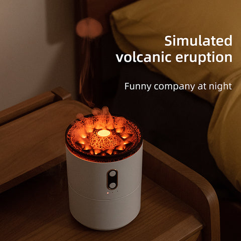 Volcanic Flame Aroma Essential Oil Diffuser USB Portable Jellyfish Air