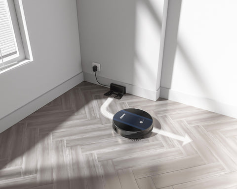 Geek Smart Robot Vacuum Cleaner G6 Plus, Ultra-Thin, 1800Pa Strong Suction, Automatic Self-Charging, Wi-Fi