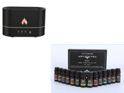 Siming Flame Aromatherapy Machine Home Bedroom Silent Atmosphere Light