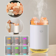 Air Humidifier Crystal Salt Stone Desktop Aromatherapy Essential Oil Ultrasonic
