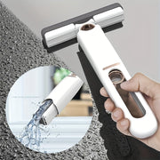 New Portable Self-NSqueeze Mini Mop, Lazy Hand Wash-Free Strong Absorbent Mop Multifunction Portable Squeeze