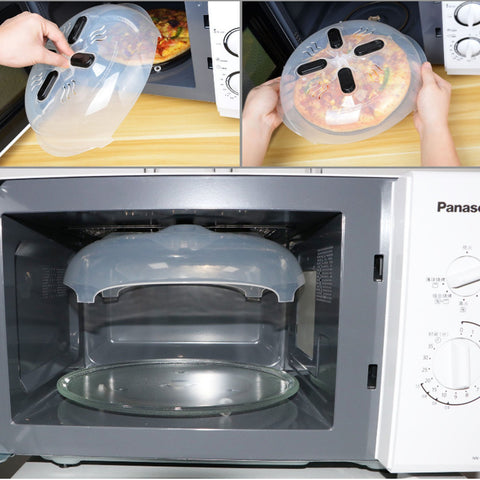 Home Portable Microwave Hover Overfill Cover