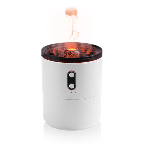 Volcanic Flame Aroma Essential Oil Diffuser USB Portable Jellyfish Air