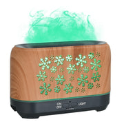 Christmas Snowflake Pattern Humidifier Household Colorful Aromatherapy
