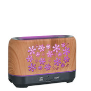 Christmas Snowflake Pattern Humidifier Household Colorful Aromatherapy