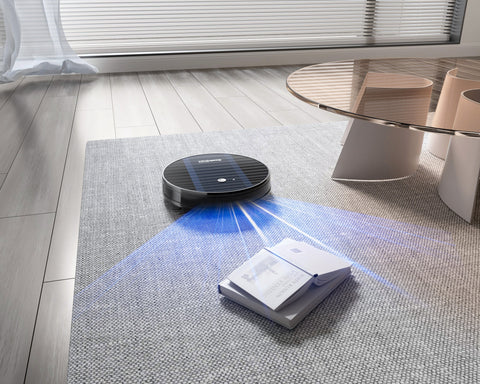 Geek Smart Robot Vacuum Cleaner G6 Plus, Ultra-Thin, 1800Pa Strong Suction, Automatic Self-Charging, Wi-Fi