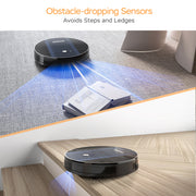 Geek Smart Robot Vacuum Cleaner G6 Plus, Ultra-Thin, 1800Pa Strong Suction, Automatic Self-Charging, Wi-Fi